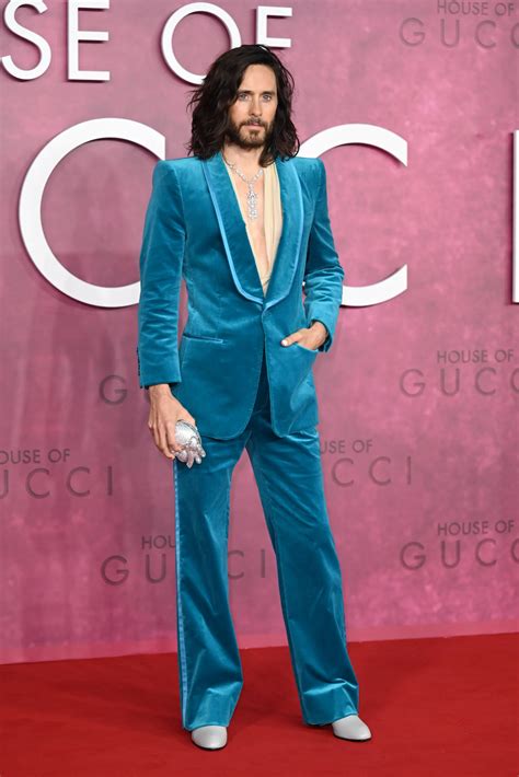 jared leto gucci red carpet